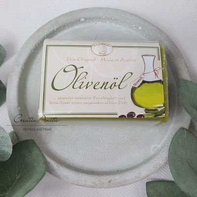 Schafmilchseife Olivenöl - Florex, eckig 100g