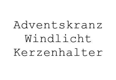 Adventskranz - Windlicht - Kerzenhalter - Geschenke