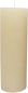 Preview: Rustikkerze CREME mit/ohne Teelichteinsatz 250x80 mm