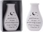 Preview: Vase mit Aufschrift "Good Friends Are Like Stars..."