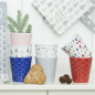 Preview: Krasilnikoff - Happy Mug Circle dots -grau-