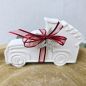 Preview: Auto mit Baum - Weihnachtsauto - Dekoration