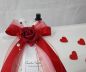 Preview: Briefbox - Geschenktruhe Open Hearts zur Hochzeit - Rot