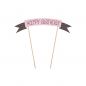Preview: Cake Topper zum Geburtstag -Happy Birthday-