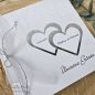 Preview: Gästebuch Hearts Silber