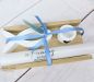 Preview: Geschenkset Anlaß zur Auswahl mit Kreuz & Fisch aus Beton - BLAU