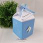 Preview: Geschenkverpackung Milchtüte in Weiß-Hellblau mit Engelsflügel