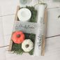 Preview: Kerzengeschenk - Herbst mit Kürbisse und Moos -Goldener Herbst-