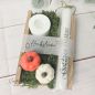 Preview: Kerzengeschenk - Herbst mit Kürbisse und Moos -Goldener Herbst-