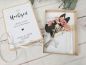 Preview: Geschenkbox Zur Hochzeit mit Trockenblumenstrauß - Geldgeschenk ROSA