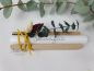 Preview: Geburtstagsgeschenk - Stabkerze mit Spruch -Geburtstagslicht-