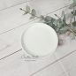 Preview: Dekoteller - Schale - Betondekoration weiß rund