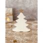 Preview: Tannenbaum aus Holz in weiß mit Stern - Glitter Preview: Tannenbaum aus Holz in weiß mit Stern - Glitter