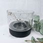 Preview: Windlicht mit Glas - Crackle