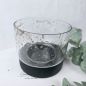 Preview: Windlicht mit Glas - Crackle