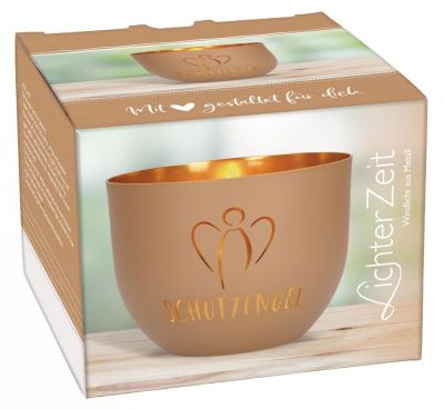 Preview: Metallwindlicht - Schutzengel