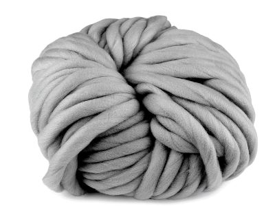 Extra dickes Strickgarn 250 g - GRAU