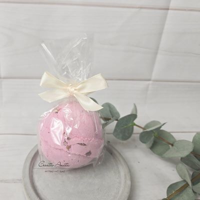 Badekugeln Rose mit Rosenblätter - XXL
