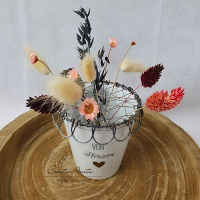 Krasilnikoff - Blumenretter - Blumenhalter für Happy Mug