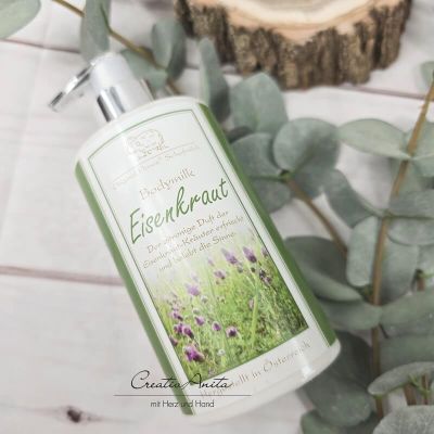 Bodymilk mit Schafmilch Eisenkraut im praktischem Spender, 250 ml