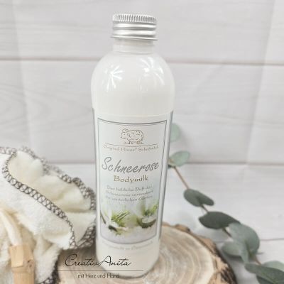 Preview: Bodymilk mit biologischer Schafmilch SCHNEEROSE, 250 ml