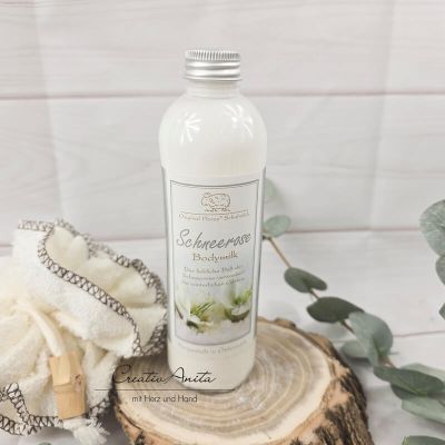Preview: Bodymilk mit biologischer Schafmilch SCHNEEROSE, 250 ml