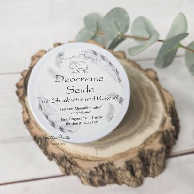 Deocreme -SEIDE- mit Sheabutter und Kokosöl, 40 g