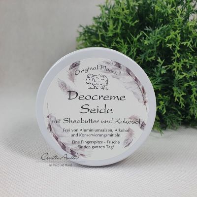Deocreme -SEIDE- mit Sheabutter und Kokosöl, 40 g