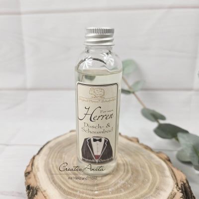 Preview: Dusch- & Schaumbad mit biologischer Schafmilch HERRENSEIFE, 75ml