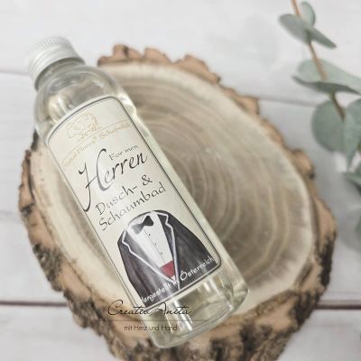 Dusch- & Schaumbad mit biologischer Schafmilch HERRENSEIFE, 75ml