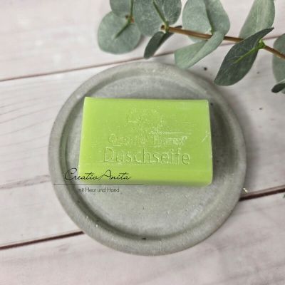 Duschseife mit Schafmilch eckig Eisenkraut, 100g