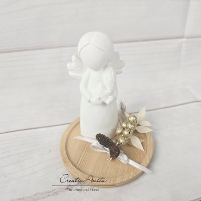 Handgemachte Engelsfigur -Stern-