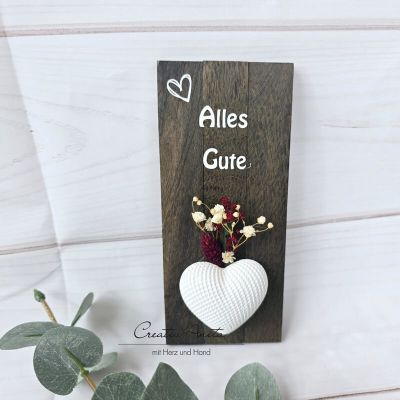 Muttertag - Geschenk zu Muttertag - Mama - von Herzen -BORDEAUX-