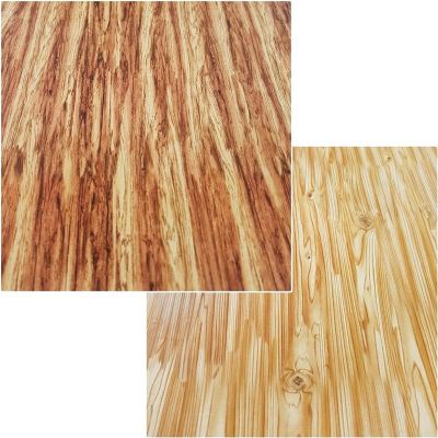 1 Bogen Variokarton HOLZ, A4 2-seitig