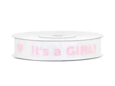 Geschenkband -It´s a girl- 10m