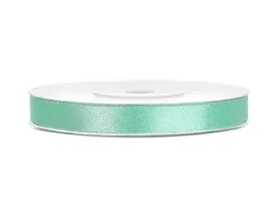 Satinband Mint, 6mm