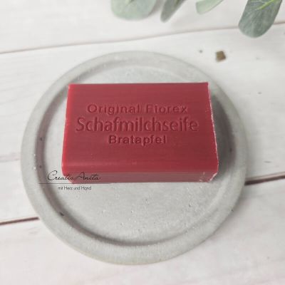 Schafmilchseife Bratapfel - Florex, eckig 100g