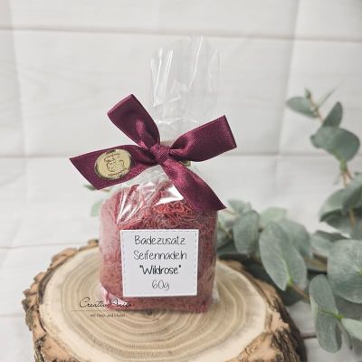 Seifennadeln aus Schafmilchseife Wildrose, 60g