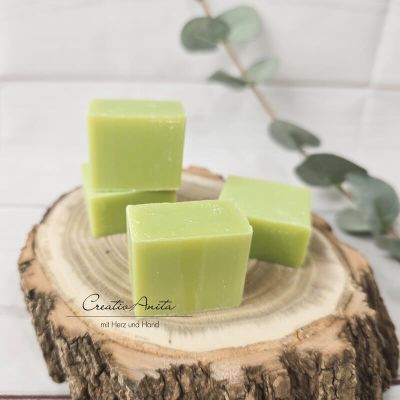 4 St. Seifenwürfel -Lemongras- á 20g