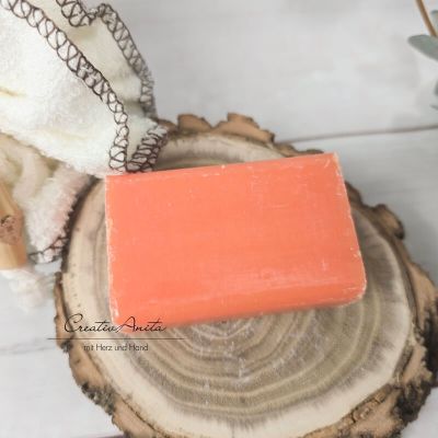 Schafmilchseife Pfirsich - Florex, eckig 100g