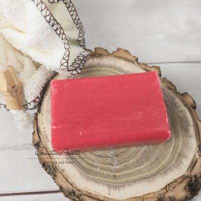 Schafmilchseife Rose - Florex, eckig 100g