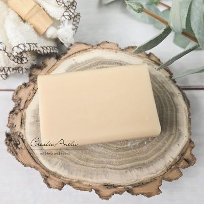 Schafmilchseife Sheabutter palmölfrei - Florex, eckig 100g