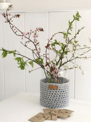 Vase - Windlicht *recycled cotton*