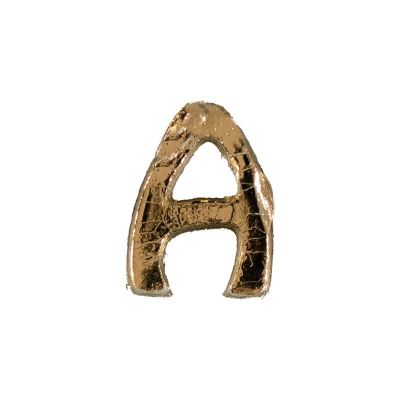 Wachsbuchstabe Echtwachs "A" 8mm gold