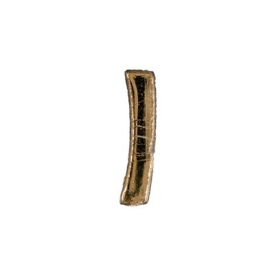 Wachsbuchstabe Echtwachs "I" 8mm gold