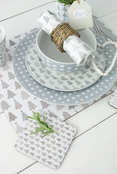 Krasilnikoff - Untersetzer "Christbäume"