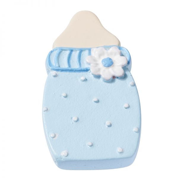 Babyflasche hellblau, 2D ca. 3,5cm Babyflasche hellblau, 2D ca. 3,5cm