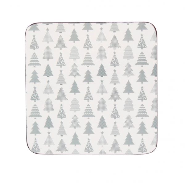 Krasilnikoff - Untersetzer "Christbäume"