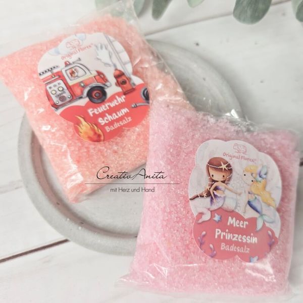 -Meer Prinzessin- Badesalz 120g im Cello, Blütenzauber