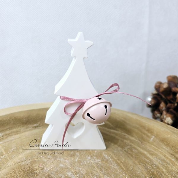 Weihnachtsbaum mit Herz - Dekoration